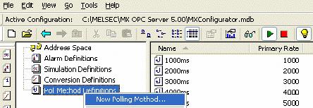 Poll Method Definitions 8.1.2 Creating a New Poll Method Definition To create a new poll method definition: 1.