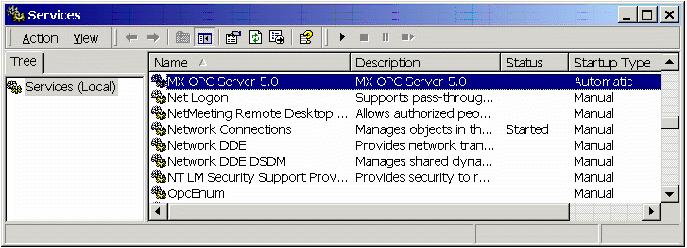 account. The OPC enumeration EXE is also installed as a service.