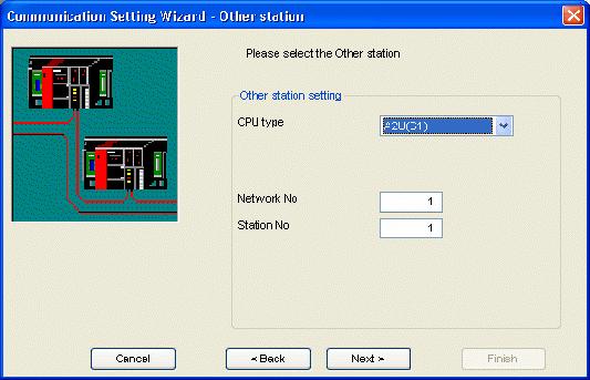 Properties for Station Type "Other Station" If you select Other Station under network Station Type in the Communication Setting Wizard, the Other Station properties dialog appears, as shown in the
