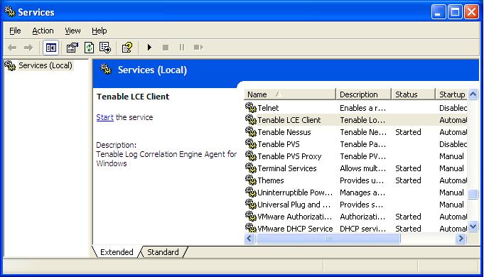 REMOVING THE LCE WINDOWS CLIENT To remove the LCE Windows Log Agent client, under the Control Panel open Add or Remove Programs or Programs and Features depending on your version of Windows.