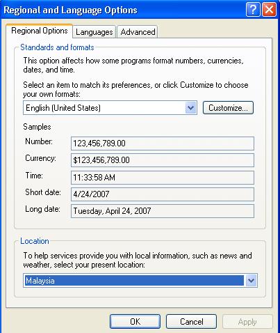Activity 5: Customizing settings for Regional and Language Options. 1. In the Control Panel, click Date, Time, Language and Regional Options.