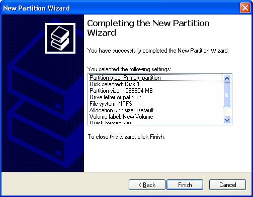 STEP6: The New Partition Wizard will appear.