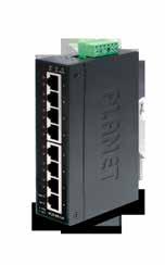 It provides 8-Port 10/100/1000BASE-T copper interfaces delivered in an IP30 rugged strong case with redundant power system.