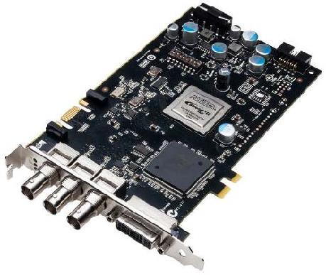 synchronization. Expanded cross sync functionality permits an incoming house signal to synchronize to a much larger number of video output signal formats. NVIDIA Quadro SDI Output Board 6.60 Inches 3.