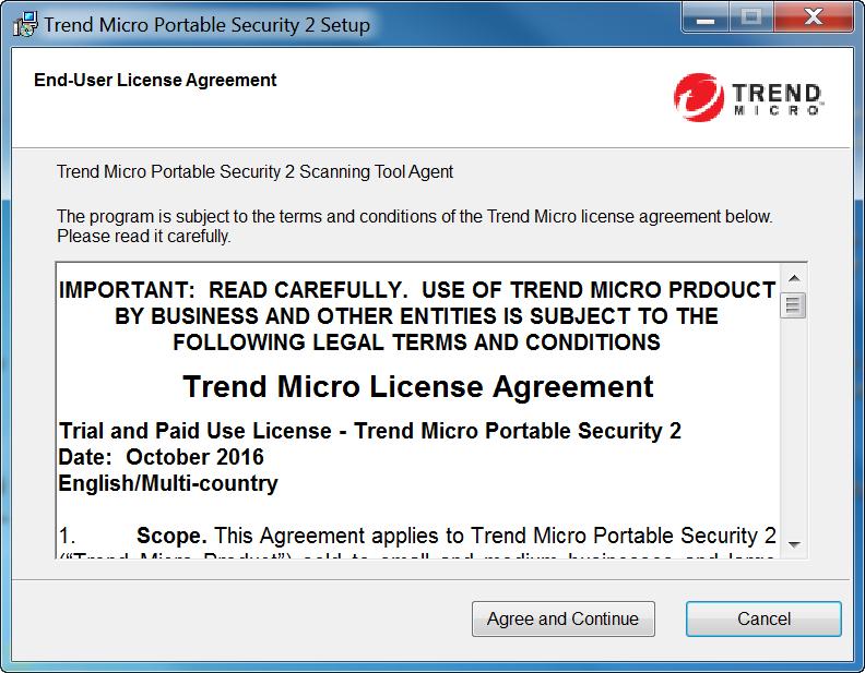 When the End-User License Agreement
