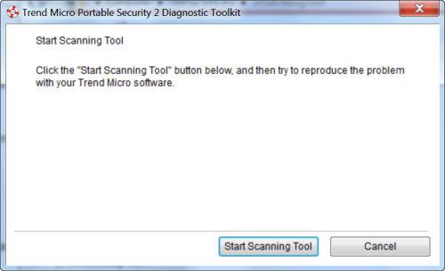 Additional Tools 3. Click the Start Scanning Tool button. 4.
