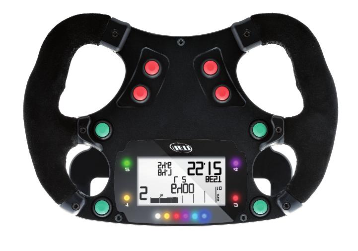 Formula Steering Wheel Formula Steering Wheel For Formula and Sport cars Its digital display shows data sampled by EVO4 logger, coming from Engine Control Unit and sensors.