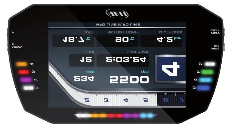 MXG Dash Logger MXG The New Extra Wide Dash Logger for Motorsports Extra Wide, High Contrast 7 TFT Display The MXG display features a high contrast 7 TFT Display, fully