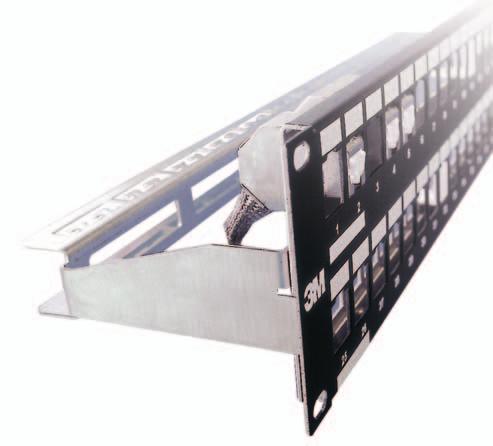 Volition 10 Gigabit patch panels Volition 10 Gigabit patch panels are modular and can accommodate up to 24 OCK10S8 ports in one unit of rack space (1U).