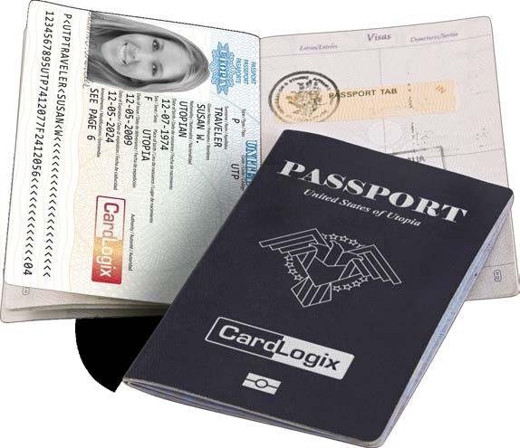 CardLogix e-passport The CardLogix e-passport is a highly secure Credential for secure and controlled travel.