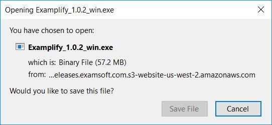 browser does not prompt you to Run or Open, click