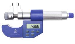 Caliper Type Inside Micrometer 280 Series Complies with: DIN 863 For measuring the inside of a bore or hole Resolution 0.