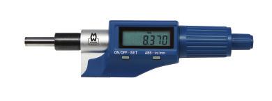 Moore & Wright Micrometer Heads METRIC: MICROMETER HEADS Principal dimensions in mm Basic Locking Spherical Code No Range A B C D E F Ratchet Screw Speeder Spindle MHM-522M 0-25mm 12.700 19.000 50.