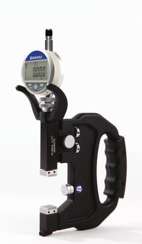 Bowers Universal "Snap" Gauge The Bowers SNAPMATIC snap gauge has been designed specifically for quick, reliable and accurate measurement of external cylindrical diameters.