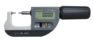 Sylvac S_Mike PRO Ø2 & S_Mike PRO - BLADE Complies with: DIN 863 Automatic wake-up by moving the measuring spindle Sleep mode after 20 min.