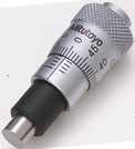 ø14 Micrometer Heads SERIES 148 Large Thimble Diameter for Easy Reading Easy reading due to the large thimble diameter. (Three types of thimble diameters can be selected.