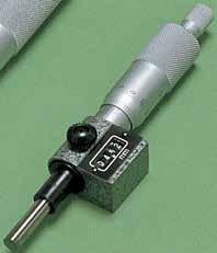 Micrometer Heads SERIES 25 with Digit Counter Digit counter for easy reading of spindle movement. Carbide tipped measuring face. Ratchet Stop for constant force.