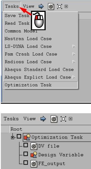 LS-OPT might be used as a Process Manager Shape Optimization Interface to LS-PrePost, ANSA,