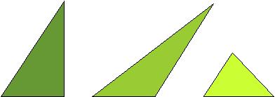 Geometry Scalene Triangle A triangle having three sides of