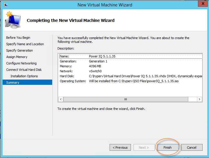 Note: The New Virtual Machine wizard walks you through two different ways to create a virtual machine: default and customized.