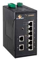 EX46000 Series 8-port 10/100Base Fast Ethernet Hardened Web-Smart PoE Ethernet Switches coming soon Overview The EX46000 Hardened PoE Smart Ethernet Switch series is designed to operate in the harsh