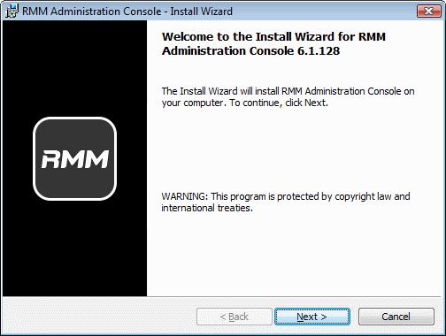 Follow the wizard and complete the installation. Step 3 - Login to Technician Console After installation, the console should automatically open at the login screen.