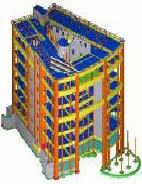 Graphisoft, SolidWorks, QuickPen, CADPIPE etc.) High definition laser scans (ex. Leica) are used for construction progress & QA (ex.