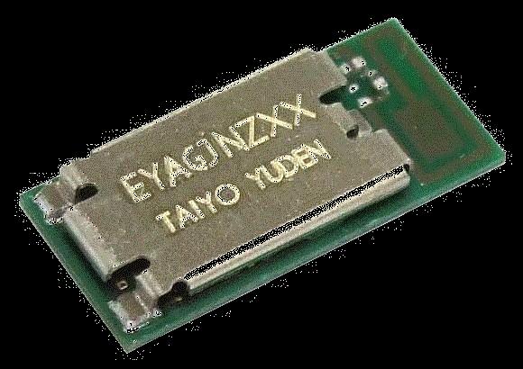11.3 ANT + Bluetooth Smart Module EYAGJNZXX Features Outline Frequency: 2402 to 2480 MHz Output power: +4dBm typ. Single power supply: 1.8 3.