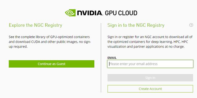 Chapter 1. GETTING STARTED USING NVIDIA GPU CLOUD The NVIDIA GPU Cloud (NGC) manages a catalog of fully-integrated and optimized deep learning framework containers.