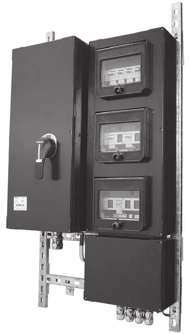 Applications The P Series PowerPlex panelboard provides indoor and outdoor protection and control of electrical circuits in hazardous environments such as: Petroleum plants Chemical plants Refineries