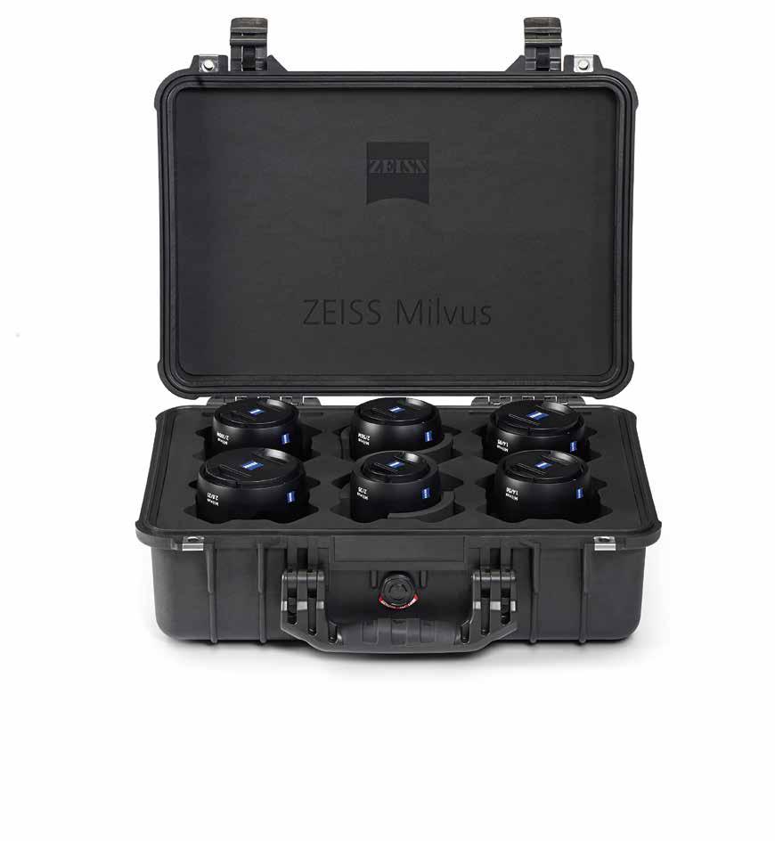 ZEISS Milvus Lens Case Set Perfectly equipped to shoot professional images.