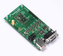 MC13193 Evaluation Board Kit Affordable demonstration system for SMAC, MAC and ZigBee Z-Stack network development 2 Evaluation Board (EVB) Based on Freescale s MC13192 and MC9S08GT60 MCU Optimized