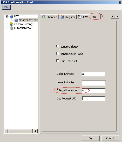 The integration mode number for Office-LinX to communicate with CS1000 is 4.