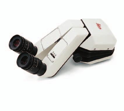 Leica Microsystems provides the largest selection of interchangeable binoculars from any microscope company.