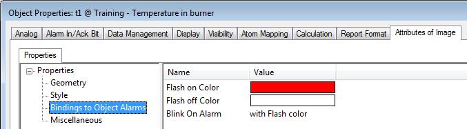 Exercise 10: Create and deploy Faceplates 9. Right-click the Power_Grid.png image and select Connect. 10. In Object Browser, find the t1 Temperature in burner and click Open/Select. 11.