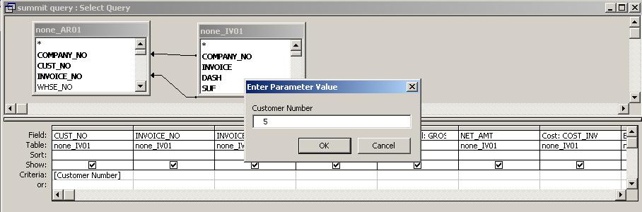 Query FASPAC Data Using Access - 20 Use Parameters