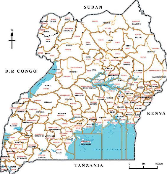 SETTING: Mbarara and Sheema Districts Population 436,400 and 215,000