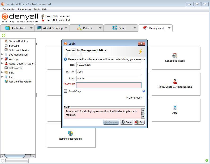 Configuring DenyAll Web Application Firewall Configuring DenyAll Web Application Firewall with SAM for SAML authentication requires: Adding SAM as an Identity Provider in DenyAll Web Application