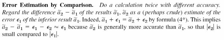 (4 ) a = a~ + ε True value of a = Approximation + Error Examples: a ~ =10.5 and a= 10.2, then ε = - 0.3. Caution: there are other errors referred to the literature. Examples are and a ~ a.