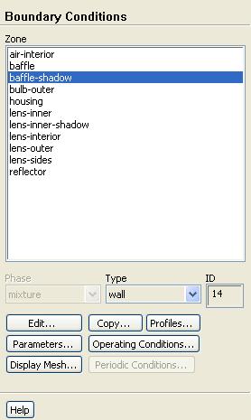 (a) Select lens from the Material Name drop-down list. (b) Enable Participates In Radiation.