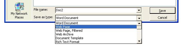 number and fax number each time you wish to send a fax. From the File drop down menu, click on the Save As command.