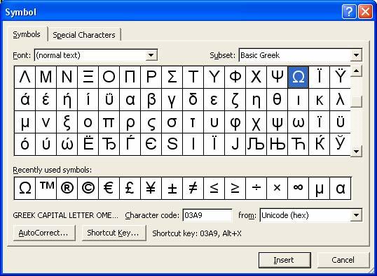 Word Processing (104) Page 22 3.2.1.2 Insert special characters and symbols. What are special characters and symbols?