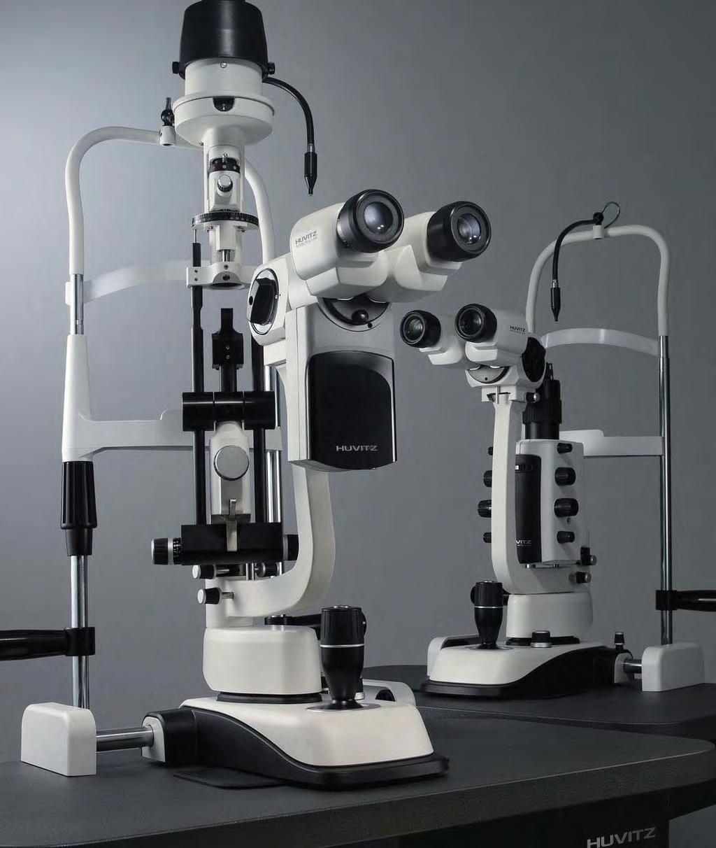 HUVITZ SLIT LAMP HS-7000 / HS-7500 Ultra high end optic system chosen by experienced industry professionals: HS-7000 and HS-7500