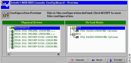configuration, then Next: Figure 4-17 Virtual Disk Configuration Wizard Step 18 On the Configuration Wizard
