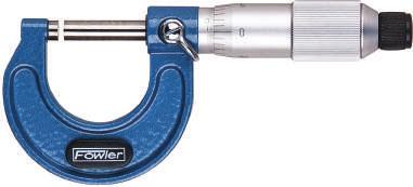 256" Positive locking lever Anvil & spindle hardened and precision ground with microlap finish on tips Order No. Range Accuracy Thimble List Price Sale Price 52-253-001-1 0-1" ± 0.