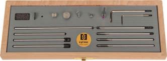 set, ruby ball probe Ø3mm, setting gage and calibration certificate Save $500 HEIGHT GAGES Accessory Probe Sets 54-930-215-0 54-931-300-0 FREE