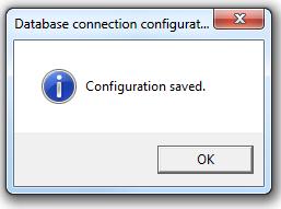 You will get a confirmation message that the connection was saved successfully. 7.
