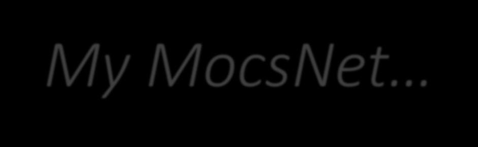 My MocsNet CHOOSE
