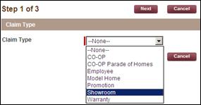 myhht.com Guide 2012 How to Enter a Showroom Claim Below are step-by-step instructions for submitting a Showroom Claim on myhht.com 1.