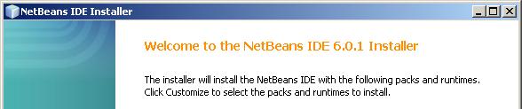 Installing the NetBeans